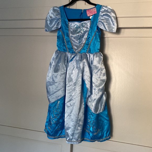 💙🩵PRINCESS CINDERELLA🩵💙 BLUE DRESS SIZE 4/6 - Picture 2 of 10